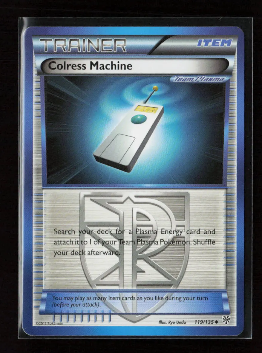 Colress Machine (Team Plasma) Uncommon Plasma Storm 119/135 Nm 1