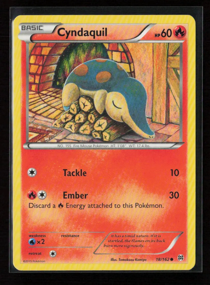 Cyndaquil Common Xy - Breakthrough 18/162 Lp 1