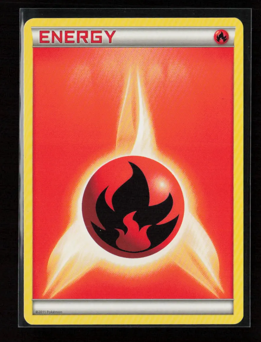 Fire Energy (2011 Unnumbered) Promo League & Championship Cards Nm 1