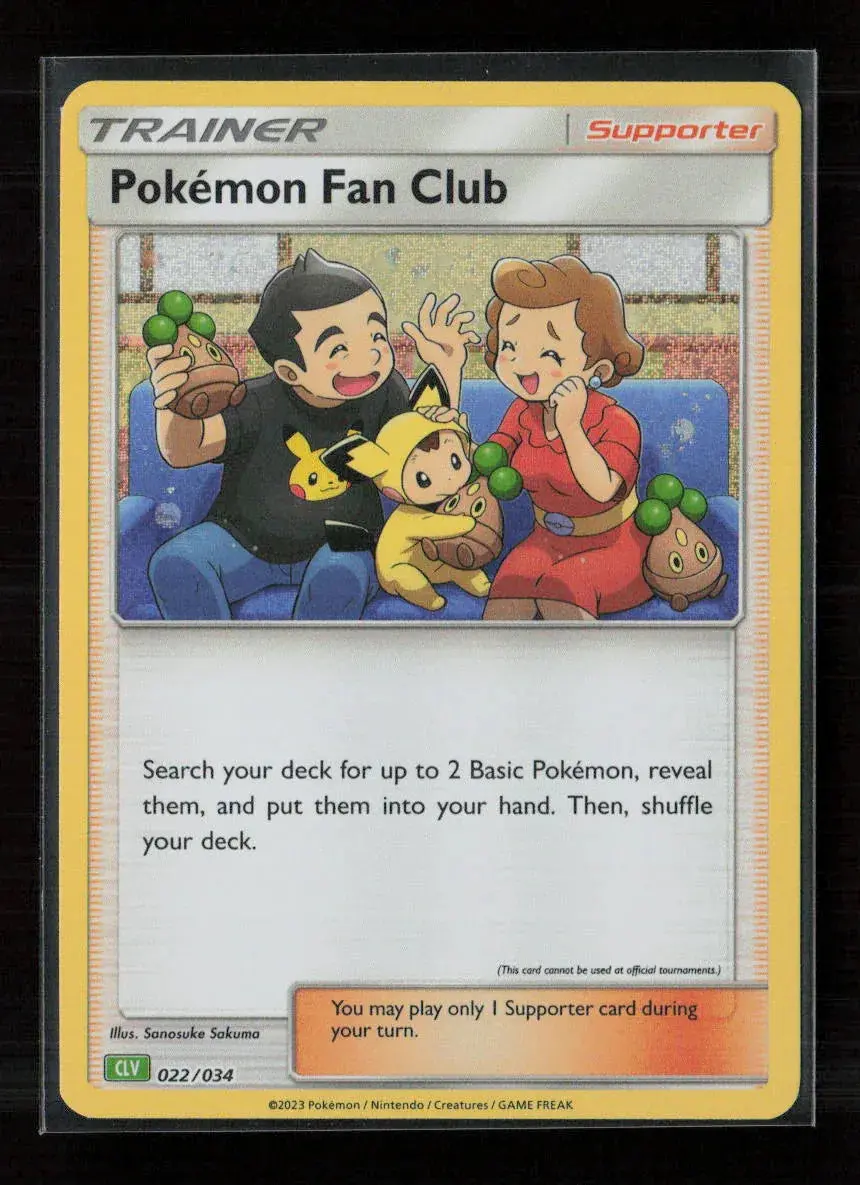 Pokemon Fan Club (Clb) Classic Collection Trading Card Game Classic 024/034 Nm 1