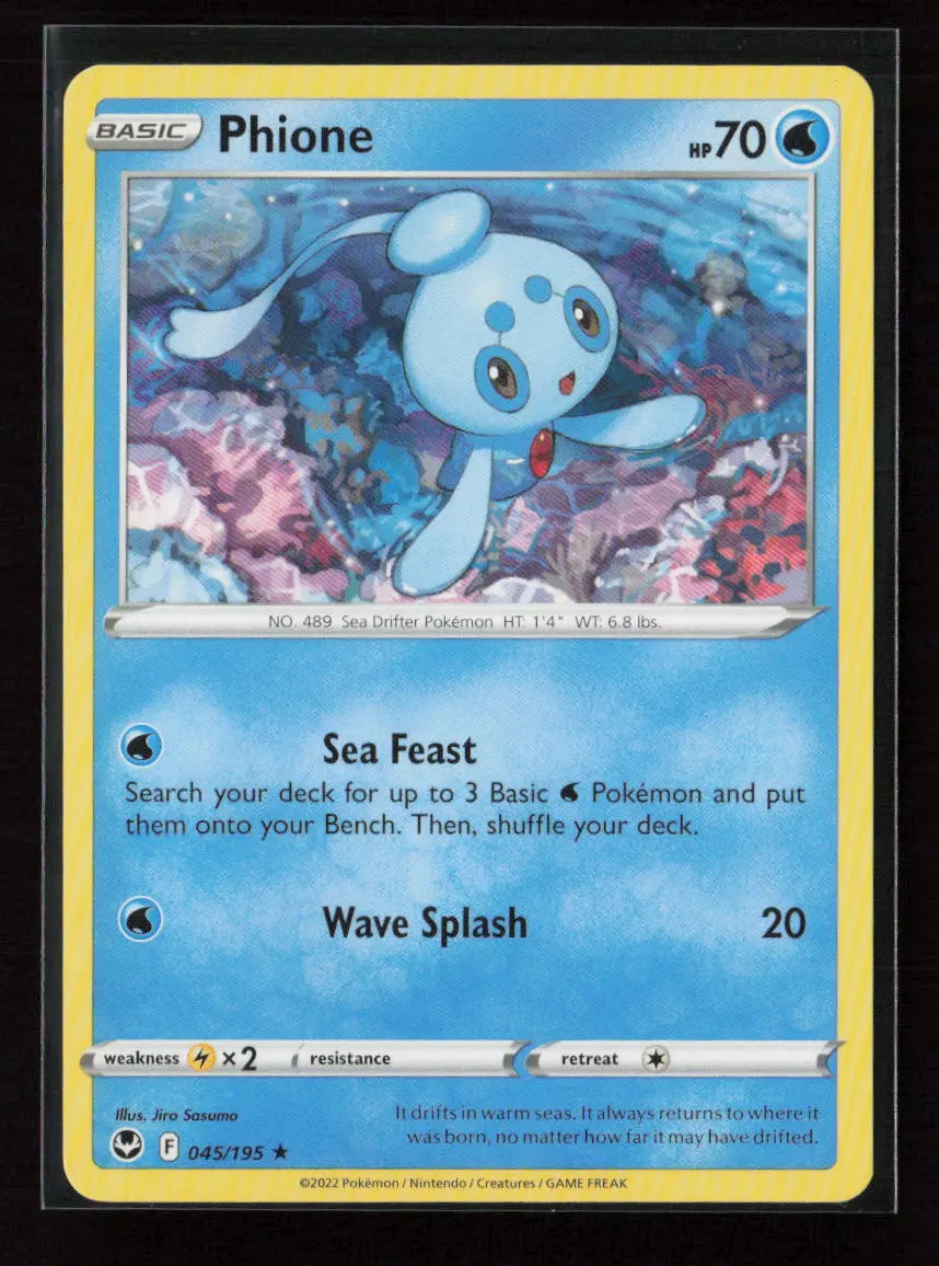 Phione Rare Swsh12: Silver Tempest 045/195 Lp 1