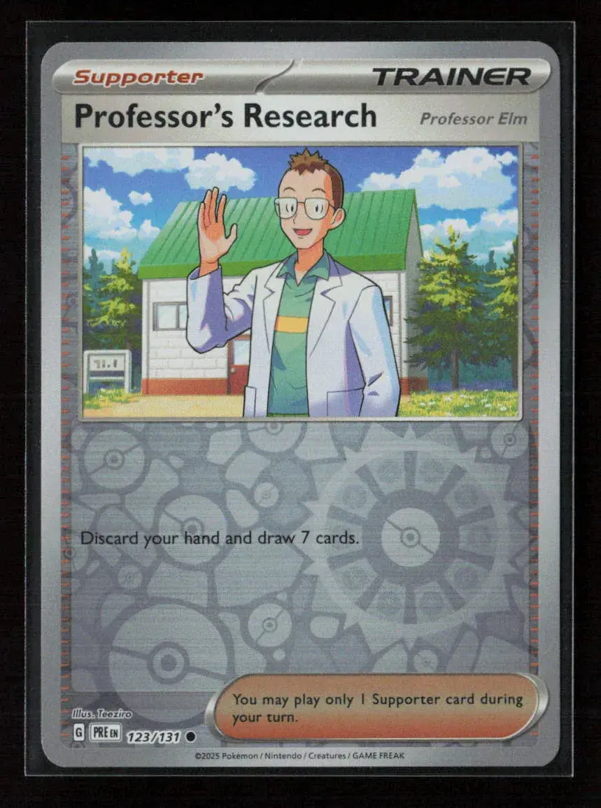 Professor's Research [Professor Elm] Common Sv: Prismatic Evolutions 123/131 Nm 1