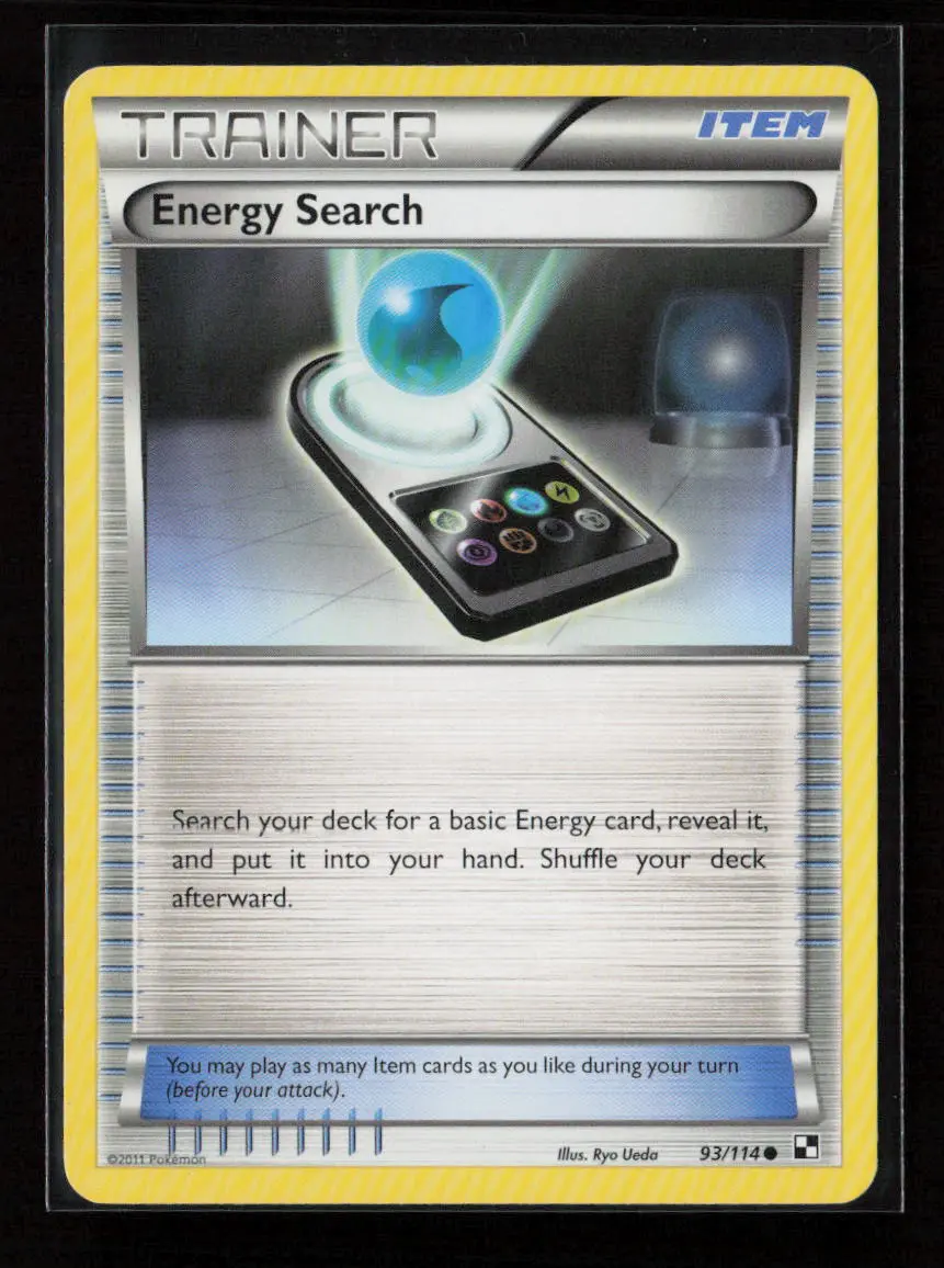 Energy Search Common Black And White 93/114 Lp 1
