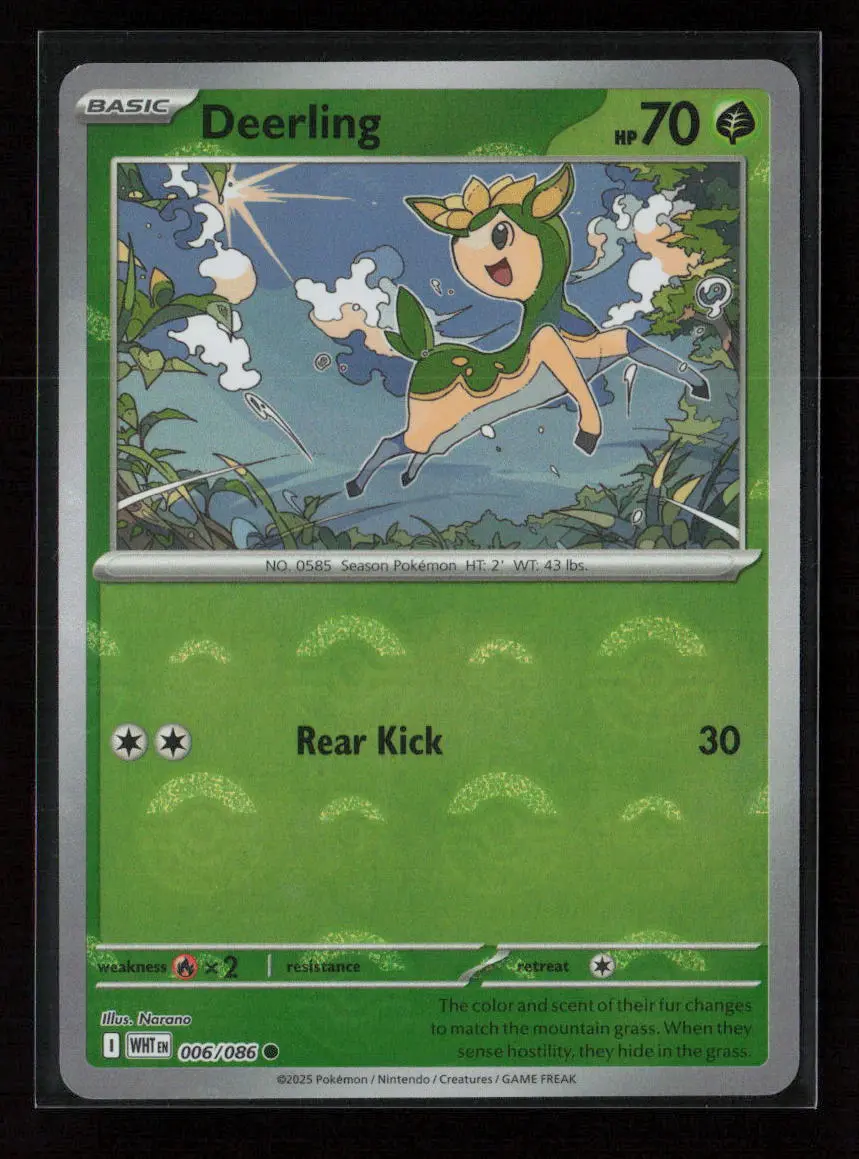 Deerling (Poke Ball Pattern) Common Sv: White Flare 006/086 Nm 1