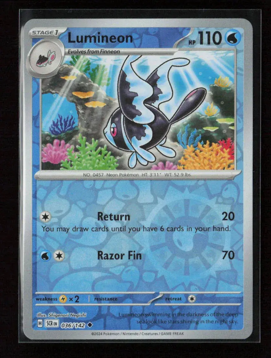 Lumineon Uncommon Sv07: Stellar Crown 036/142 Nm 1