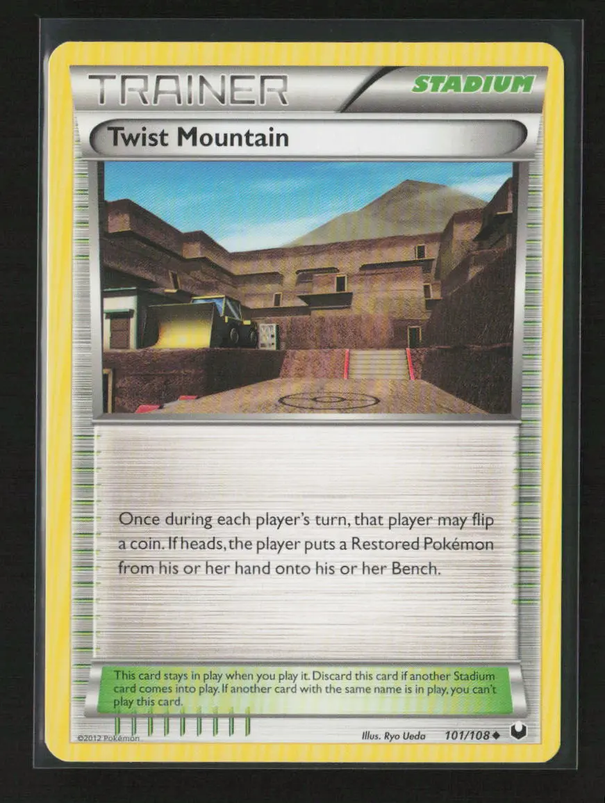 Twist Mountain Uncommon Dark Explorers 101/108 Nm 1