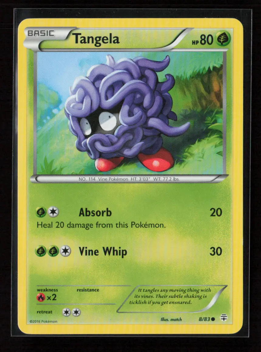 Tangela Common Generations 8/83 Lp 1