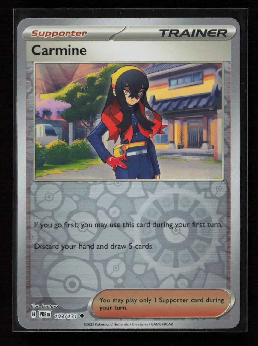 Carmine Uncommon Sv: Prismatic Evolutions 103/131 Nm 1