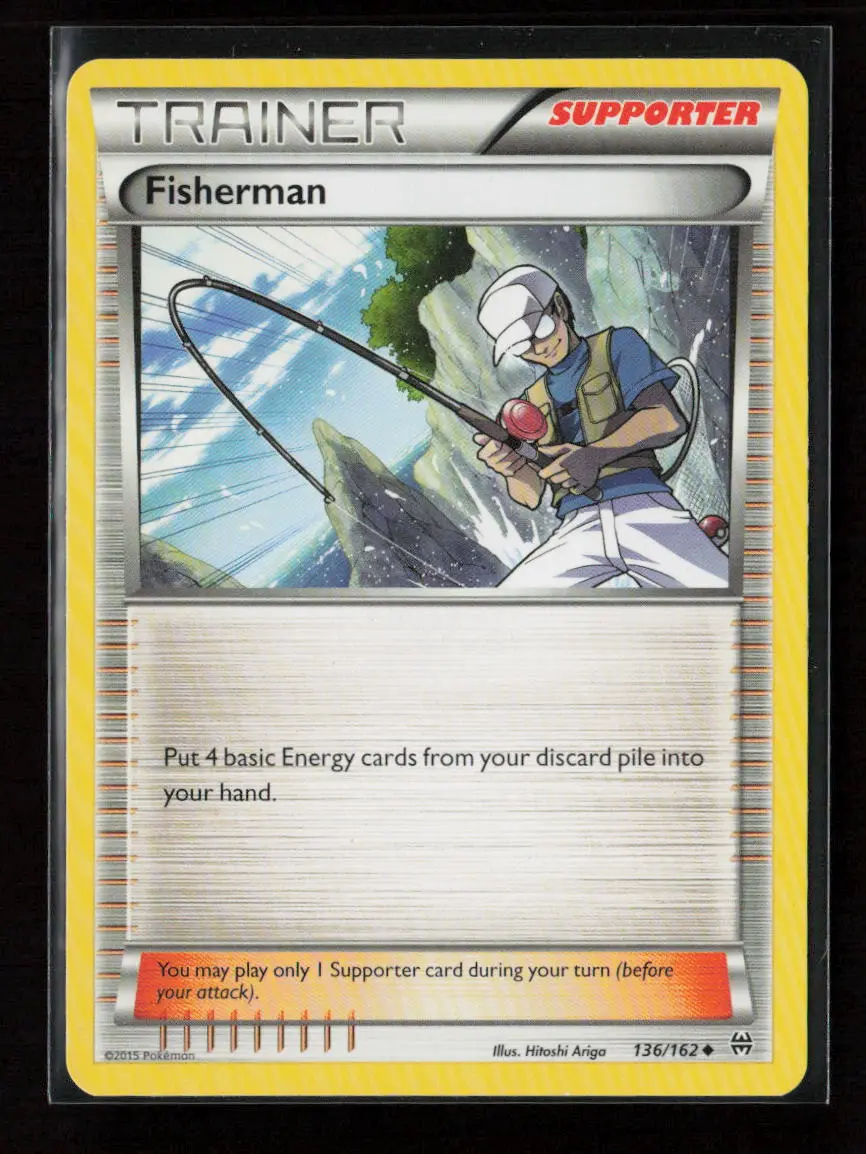 Fisherman Uncommon Xy - Breakthrough 136/162 Lp 1