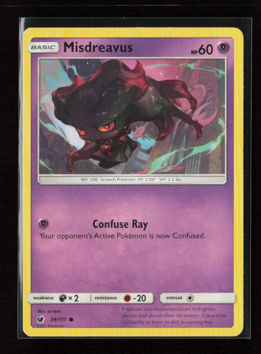 Misdreavus Common Sm - Crimson Invasion 39/111 Lp 1