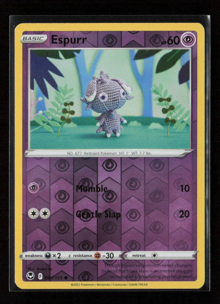Espurr Common Swsh12: Silver Tempest 081/195 Nm 1