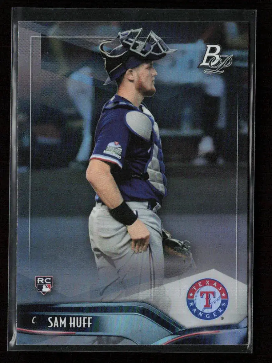 Sam Huff 2021 Bowman Platinum 75 Nm 1