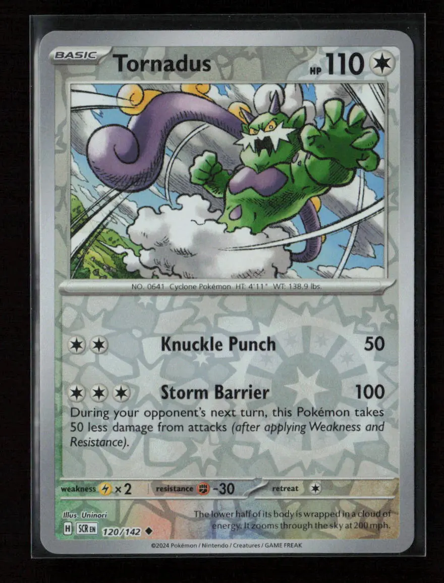 Tornadus Uncommon Sv07: Stellar Crown 120/142 Nm 1