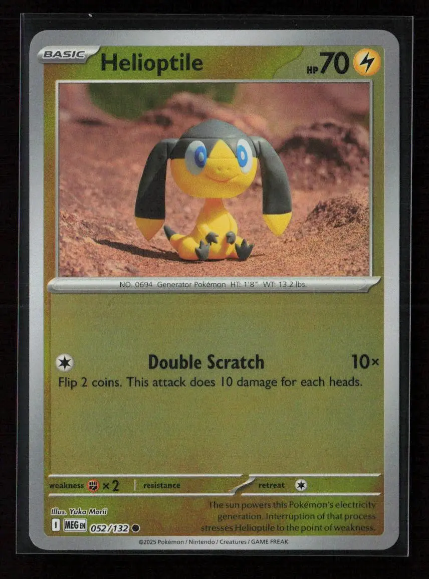 Helioptile - Common Me01: Mega Evolution 052/132 Nm 1