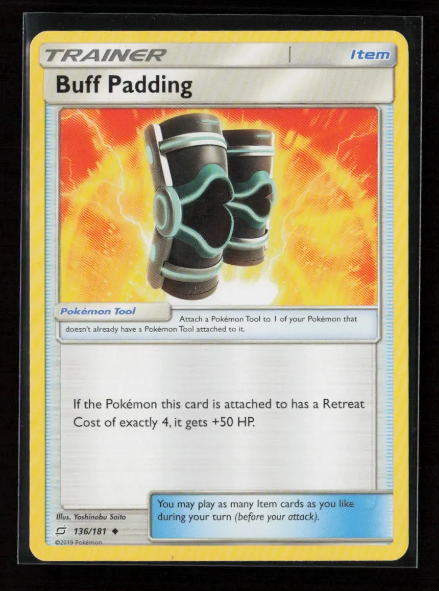 Buff Padding Uncommon Sm - Team Up 136/181 Lp 1