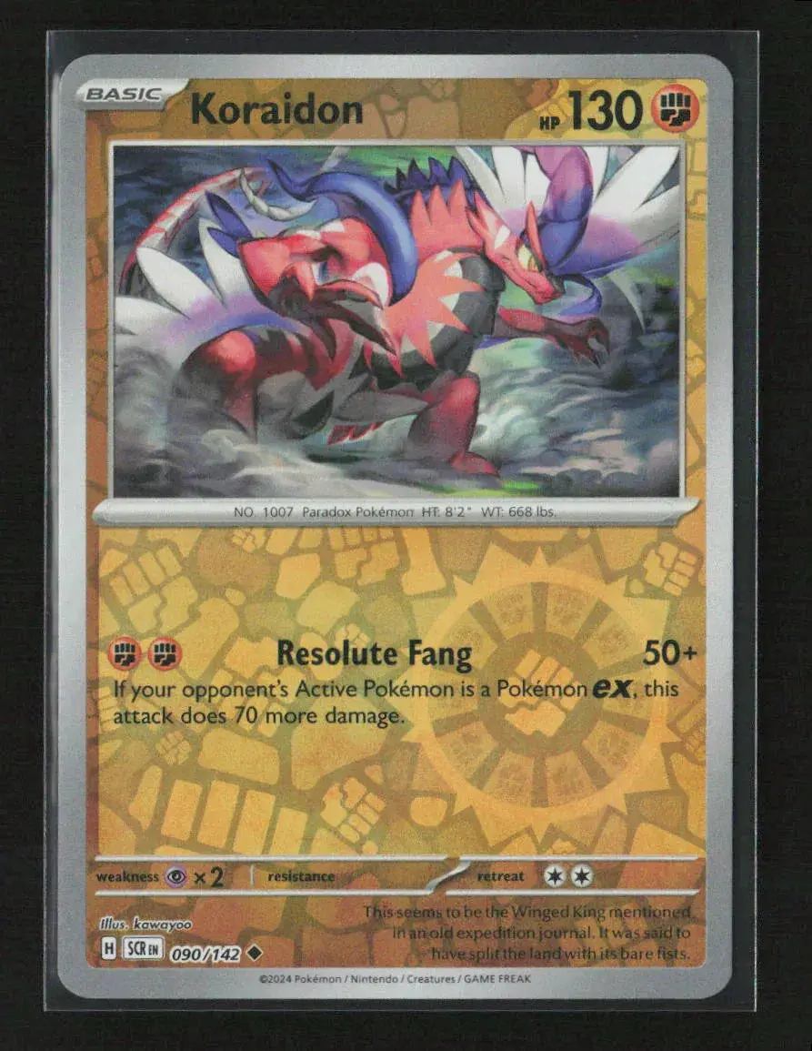 Koraidon Uncommon Sv07: Stellar Crown 090/142 Nm 1