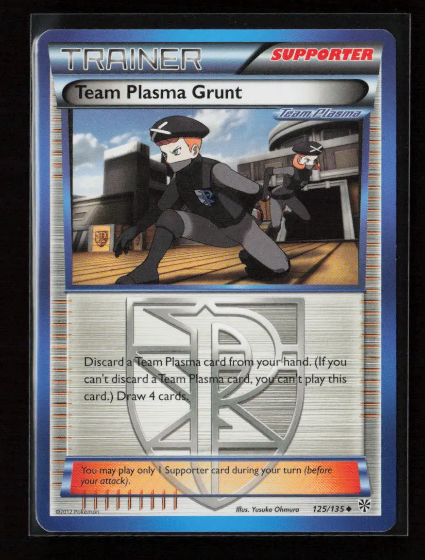 Team Plasma Grunt (Team Plasma) Uncommon Plasma Storm 125/135 Nm 1
