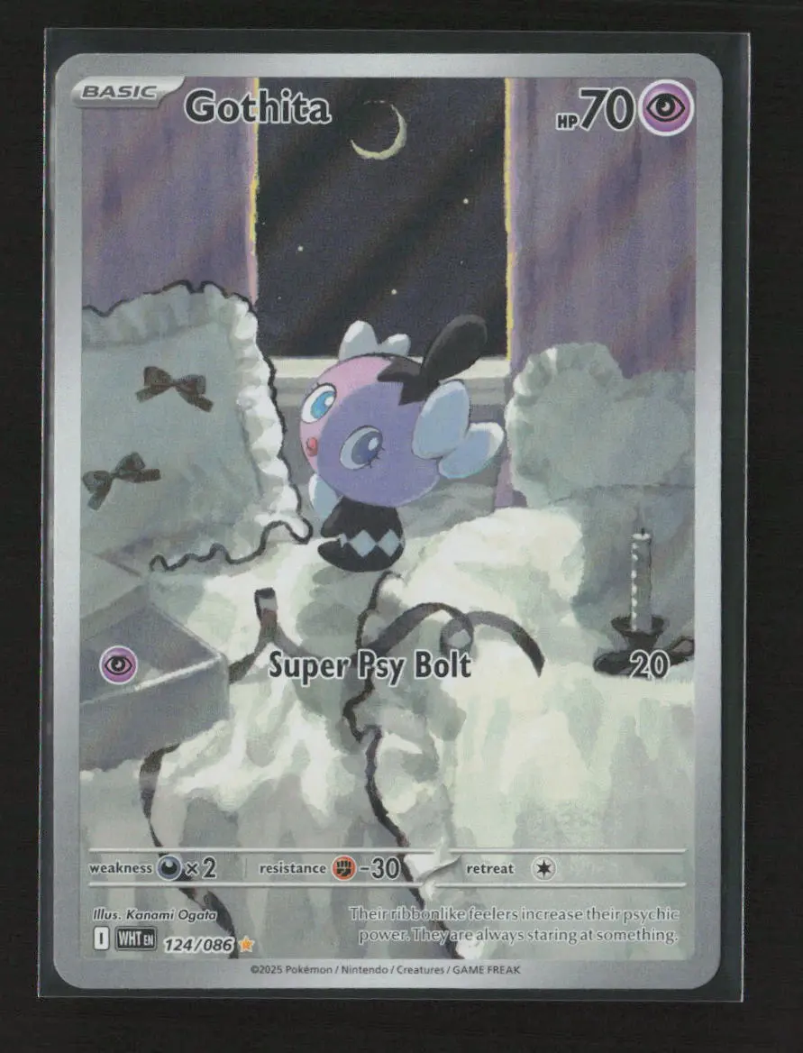 Gothita - Illustration Rare Sv: White Flare 124/086 Nm 1