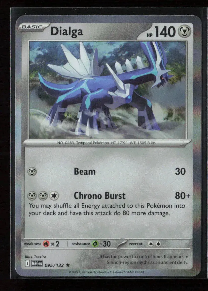 Dialga Rare Me01: Mega Evolution 095/132 Nm 1