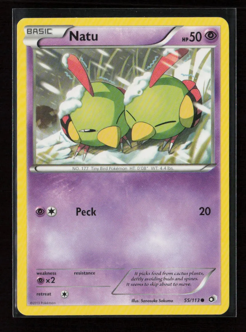 Natu Common Legendary Treasures 55/113 Lp 1