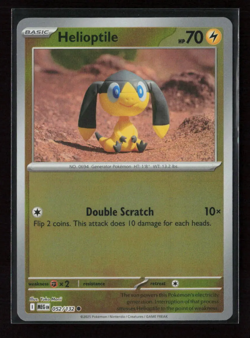 Helioptile - Common Me01: Mega Evolution 052/132 Nm 1