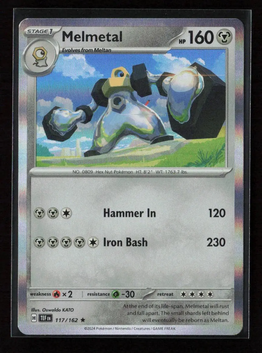 Melmetal Rare Sv05: Temporal Forces 117/162 Nm 1