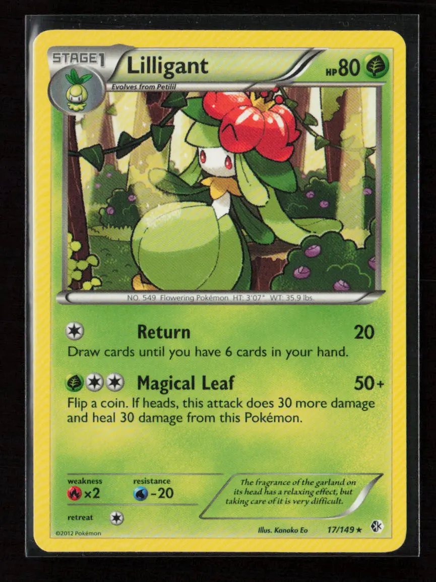 Lilligant Rare Boundaries Crossed 17/149 Lp 1