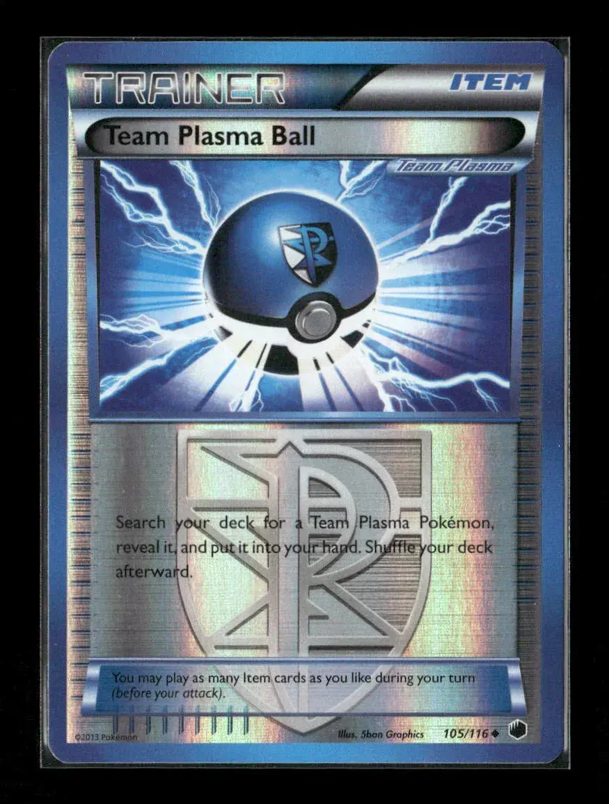 Team Plasma Ball (Team Plasma) Uncommon Plasma Freeze 105/116 Lp 1