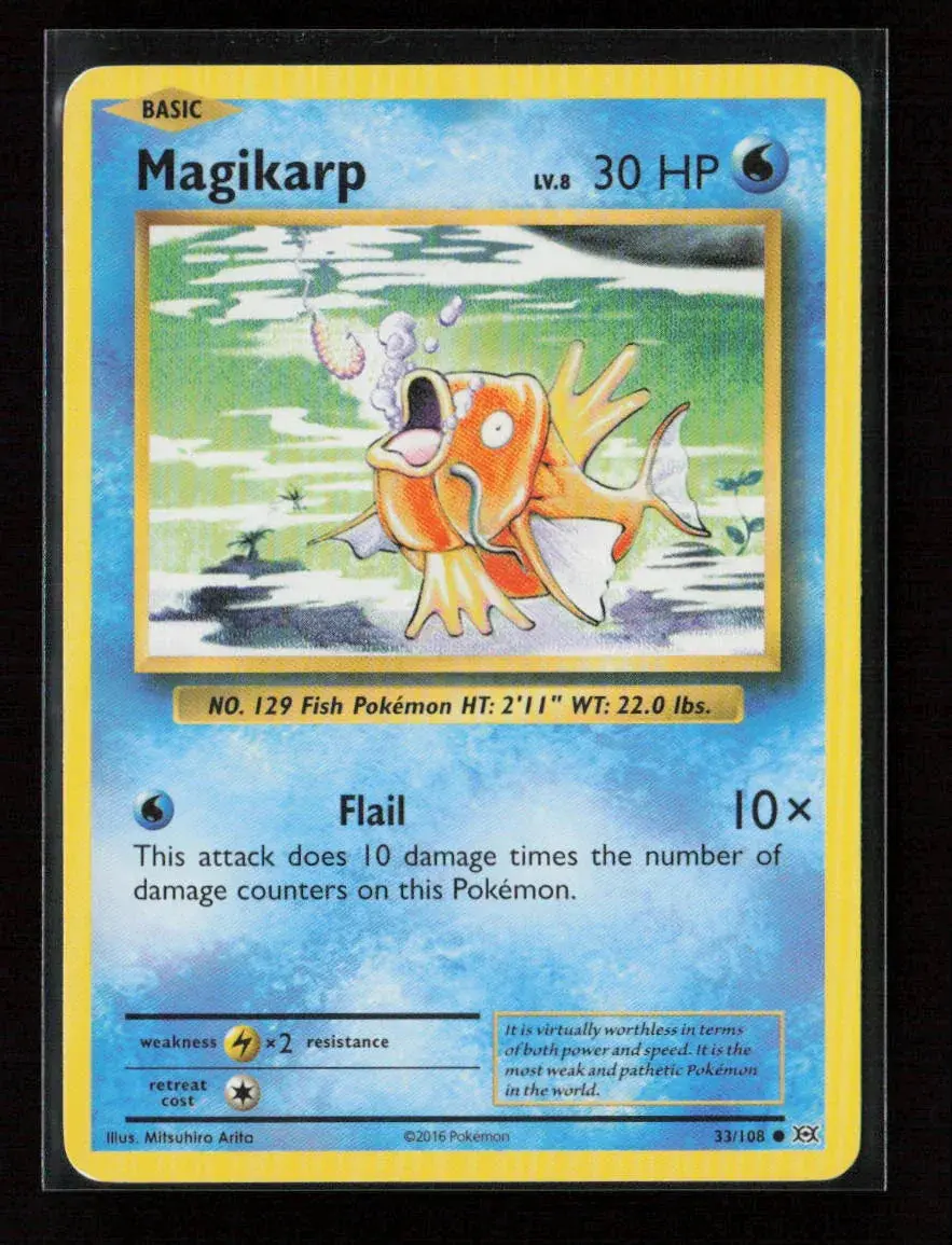 Magikarp Common Xy - Evolutions 33/108 Lp 1
