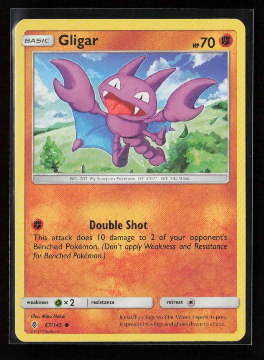 Gligar Common Sm - Guardians Rising 67/145 Lp 1