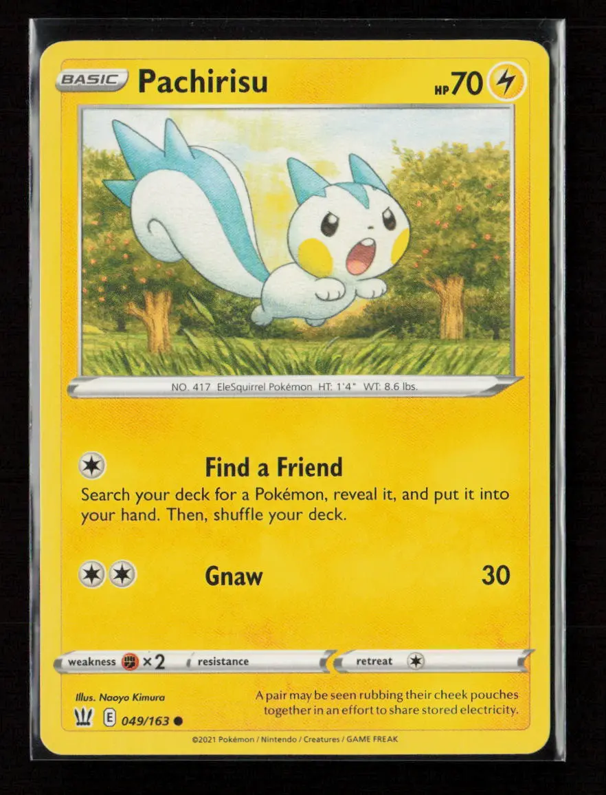 Pachirisu Common Swsh05: Battle Styles 049/163 Lp 1