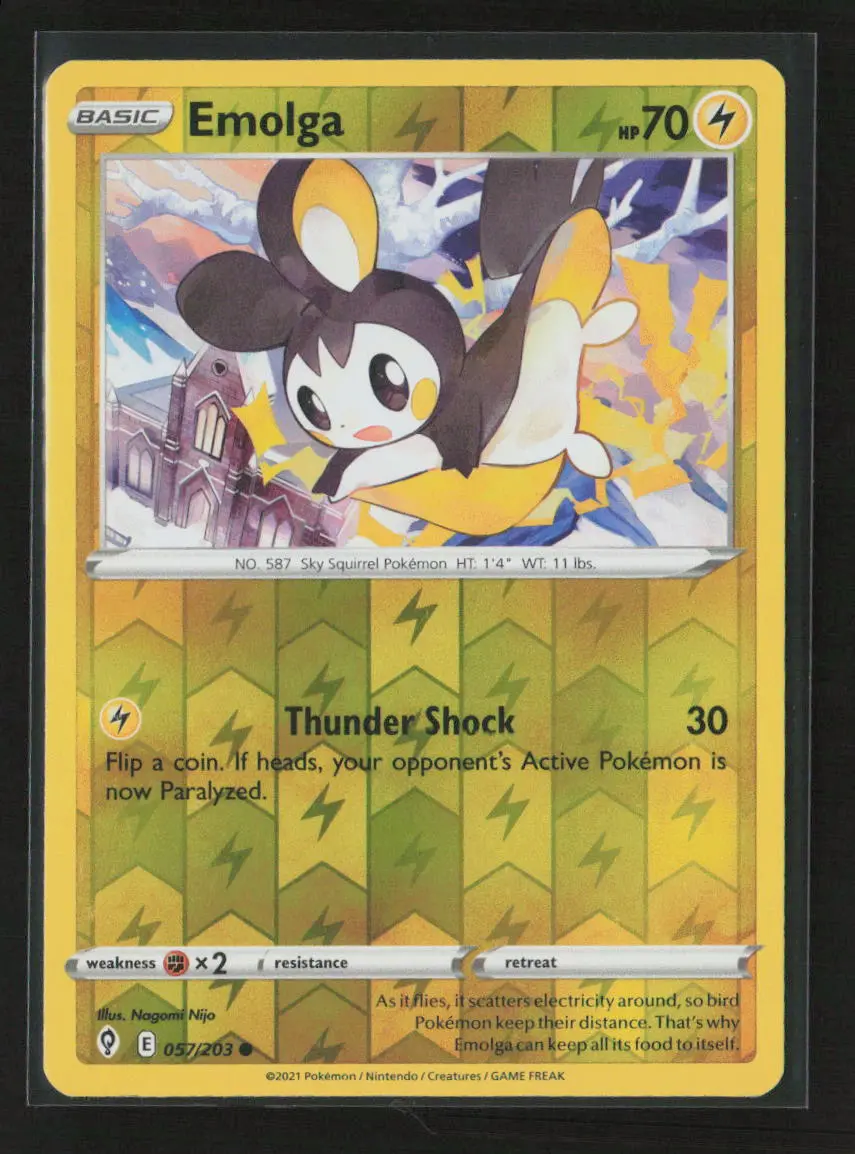 Emolga Common Swsh07: Evolving Skies 057/203 Lp 1