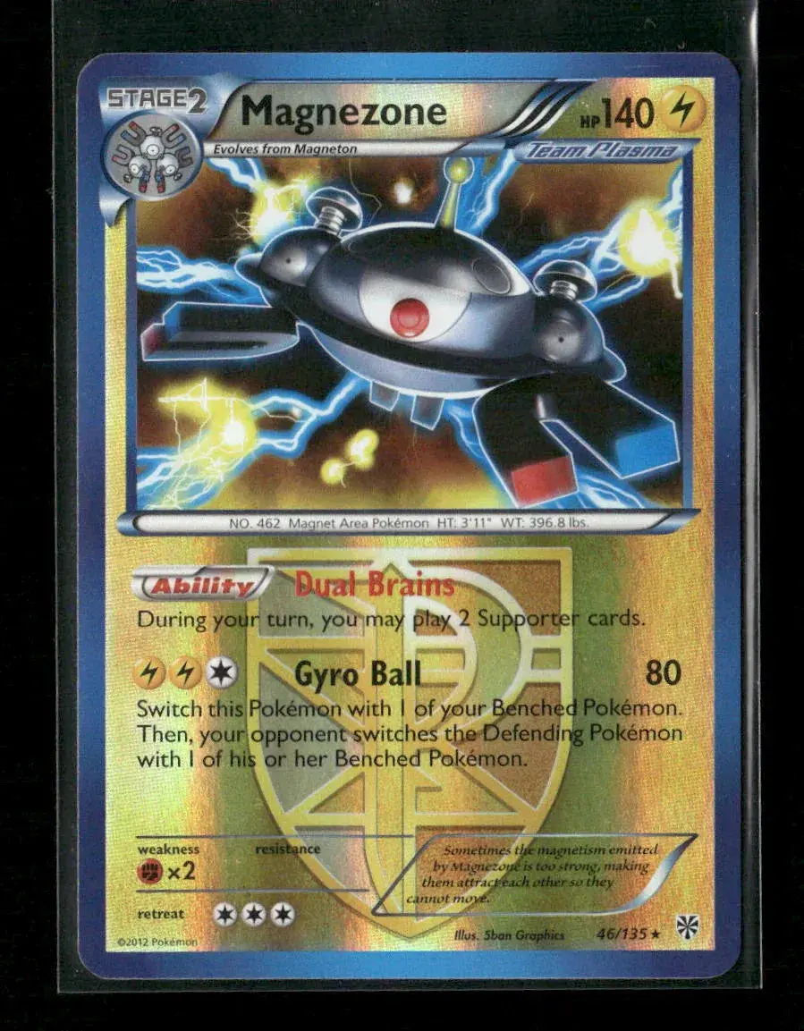 Magnezone (Team Plasma) Holo Rare Plasma Storm 46/135 Lp 1