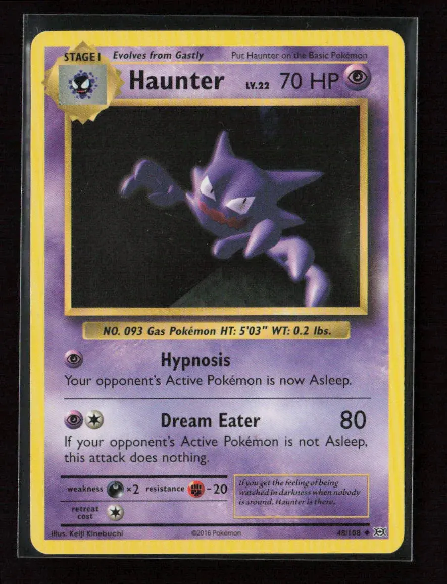 Haunter Uncommon Xy - Evolutions 48/108 Lp 1