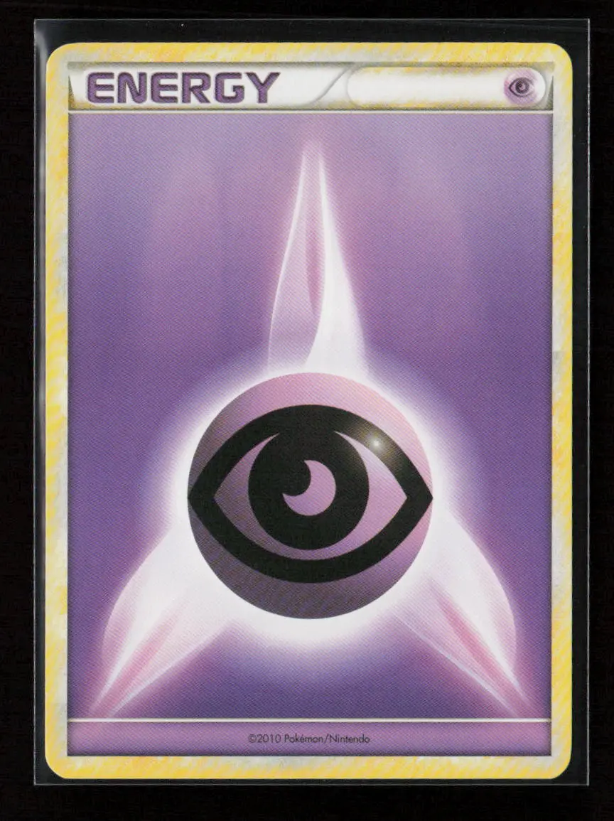 Psychic Energy (2010 Unnumbered Hgss Style Non-Holo) Promo League & Championship Cards Nm 1