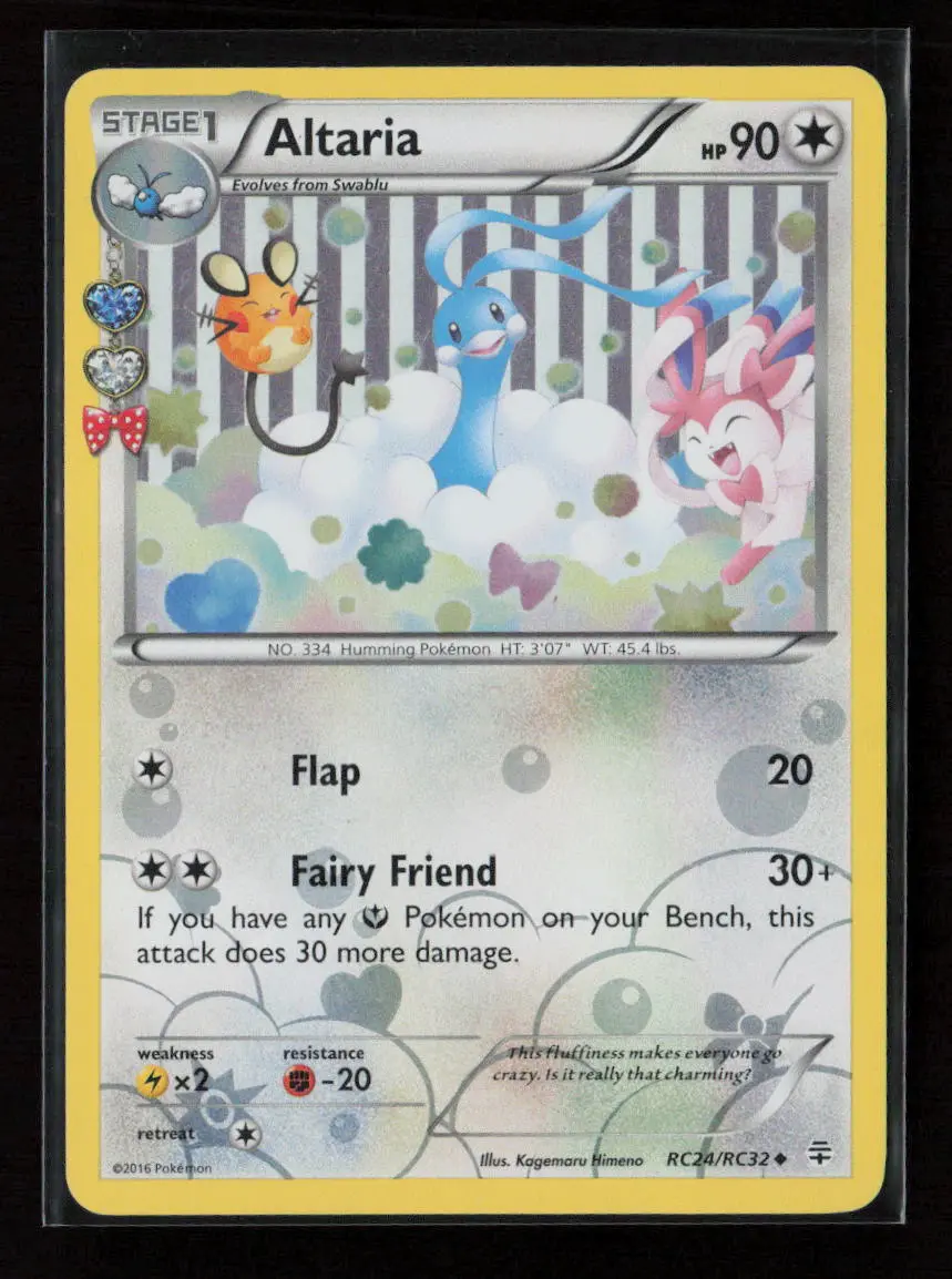 Altaria Uncommon Generations: Radiant Collection Rc24/Rc32 Lp 1