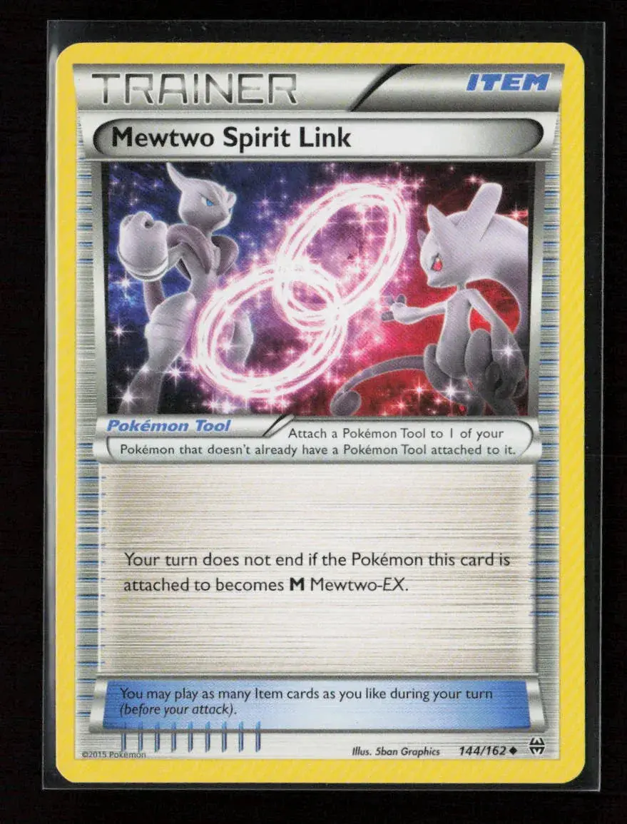 Mewtwo Spirit Link Uncommon Xy - Breakthrough 144/162 Lp 1