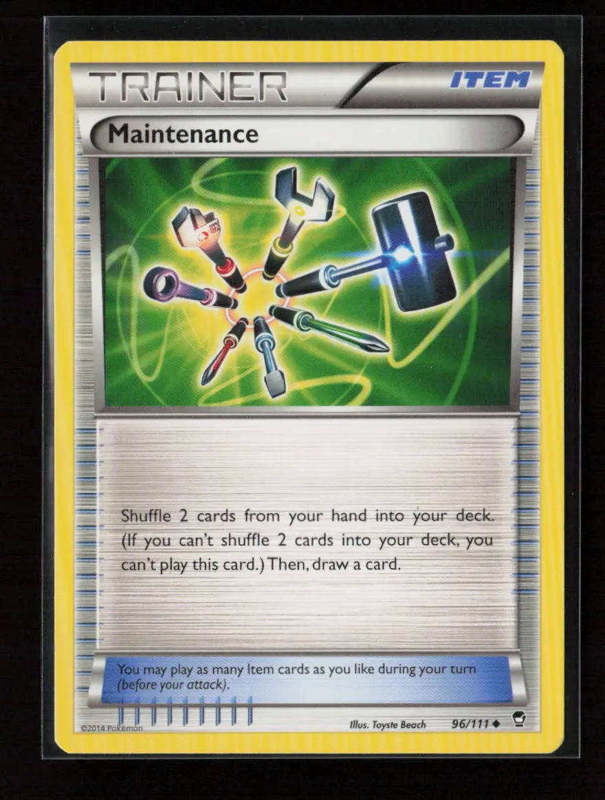Maintenance Uncommon Xy - Furious Fists 96/111 Lp 1
