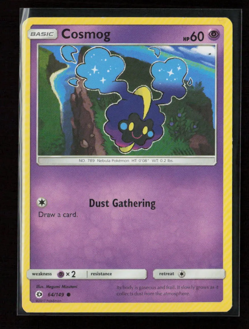 Cosmog Common Sm Base Set 64/149 Lp 1