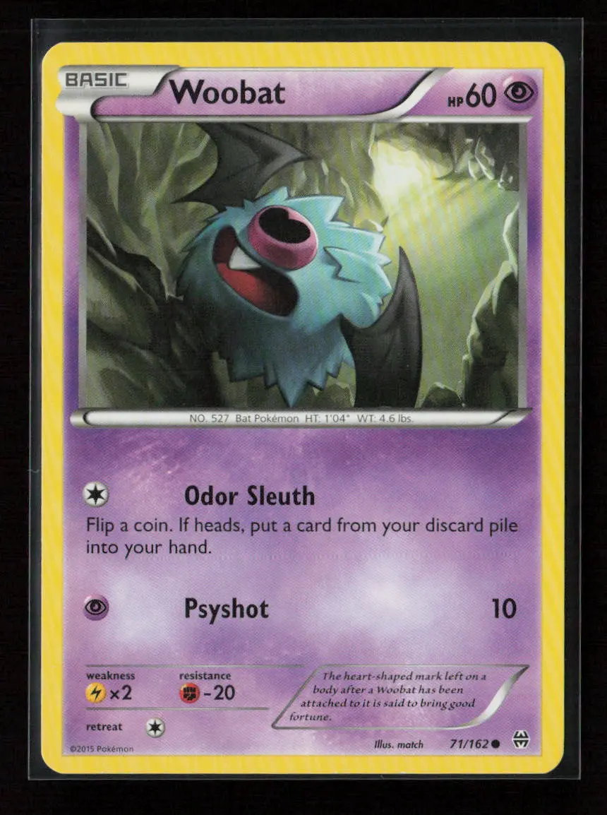 Woobat Common Xy - Breakthrough 71/162 Lp 1