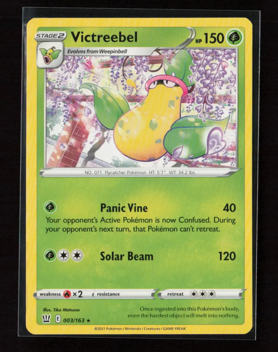 Victreebel Rare Swsh05: Battle Styles 003/163 Lp 1