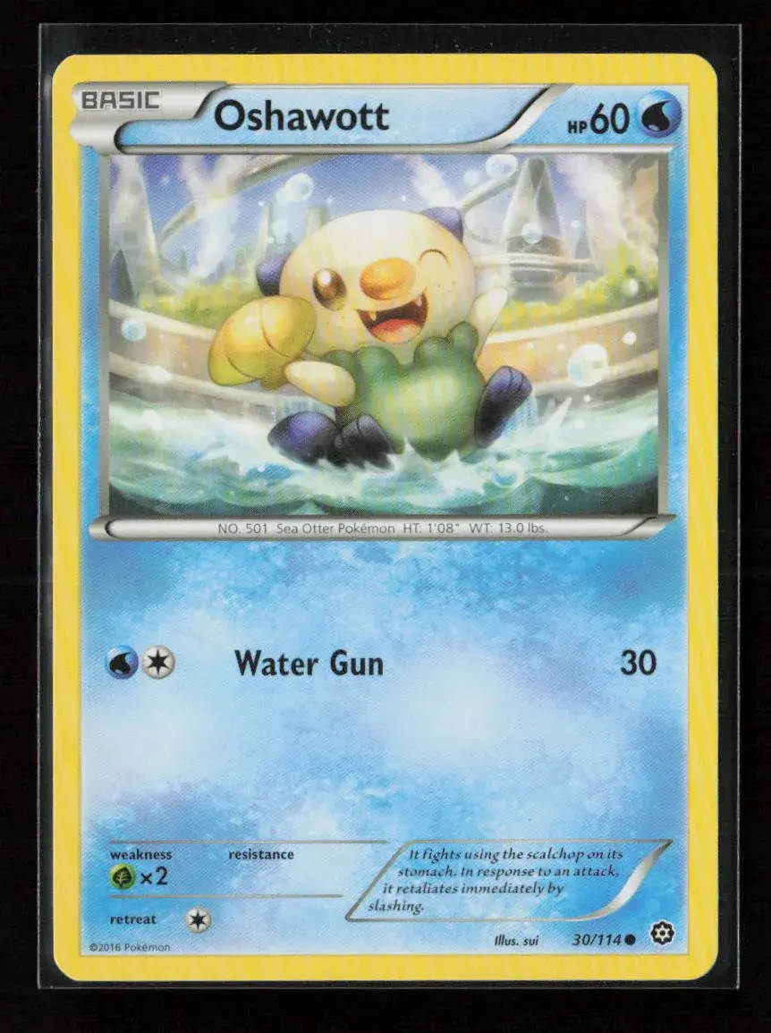 Oshawott Common Xy - Steam Siege 30/114 Lp 1