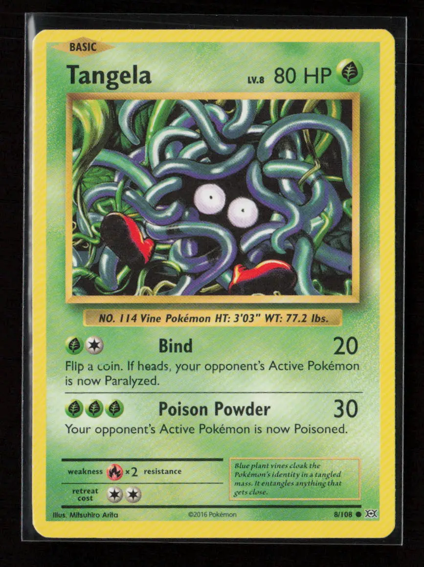Tangela Common Xy - Evolutions 8/108 Lp 1