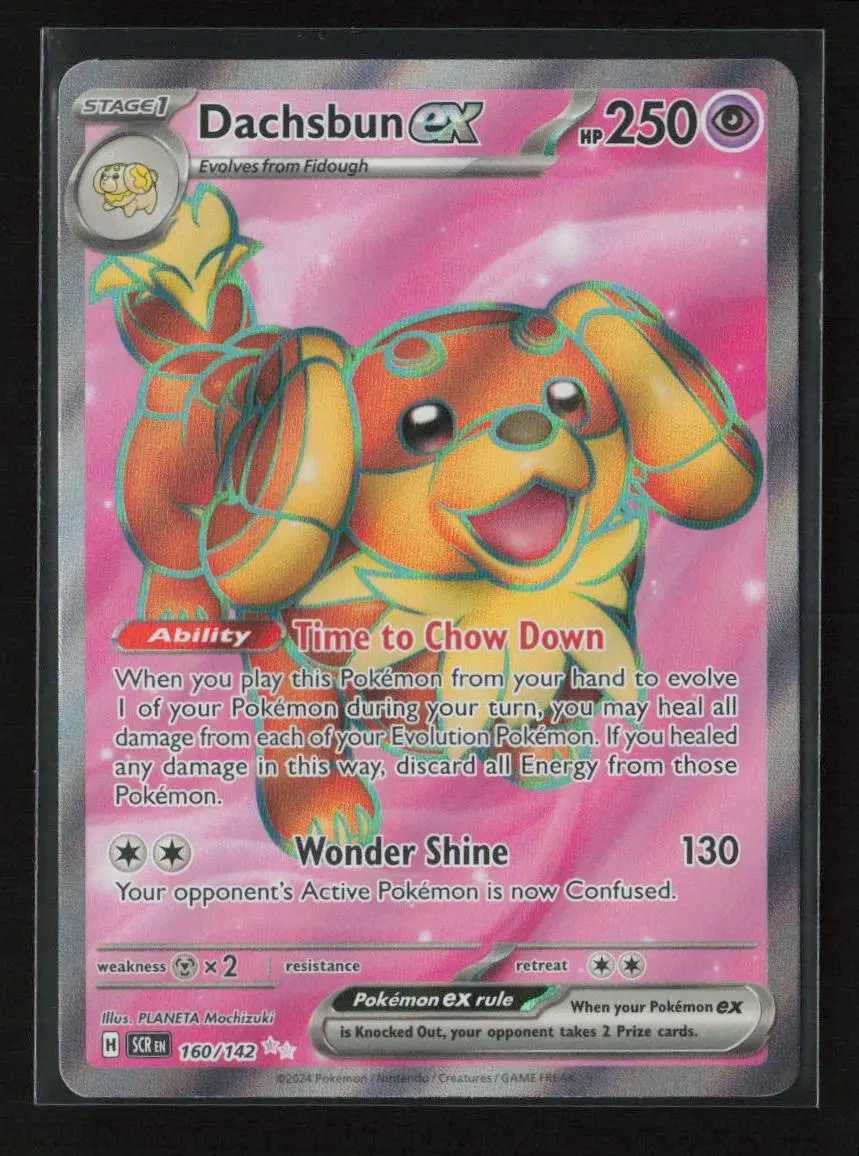 Dachsbun Ex - Ultra Rare Sv07: Stellar Crown 160/142 Nm 1