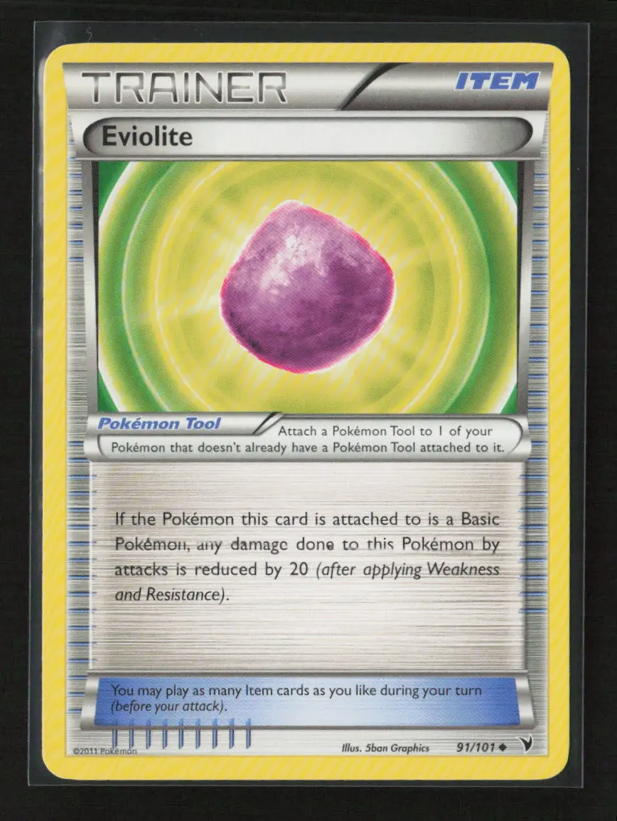 Eviolite Uncommon Noble Victories 91/101 Nm 1