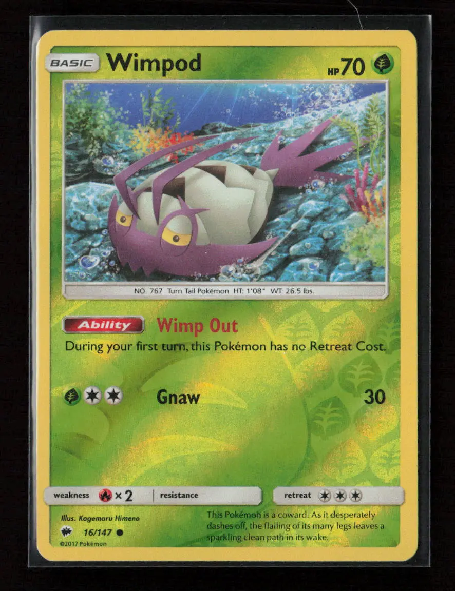 Wimpod Common Sm - Burning Shadows 16/147 Nm 1