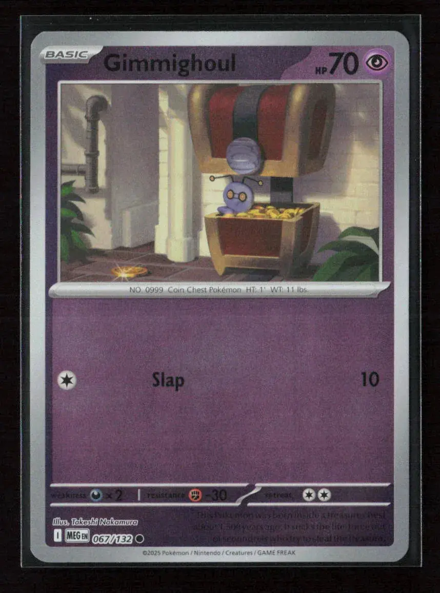 Gimmighoul Common Me01: Mega Evolution 067/132 Nm 1