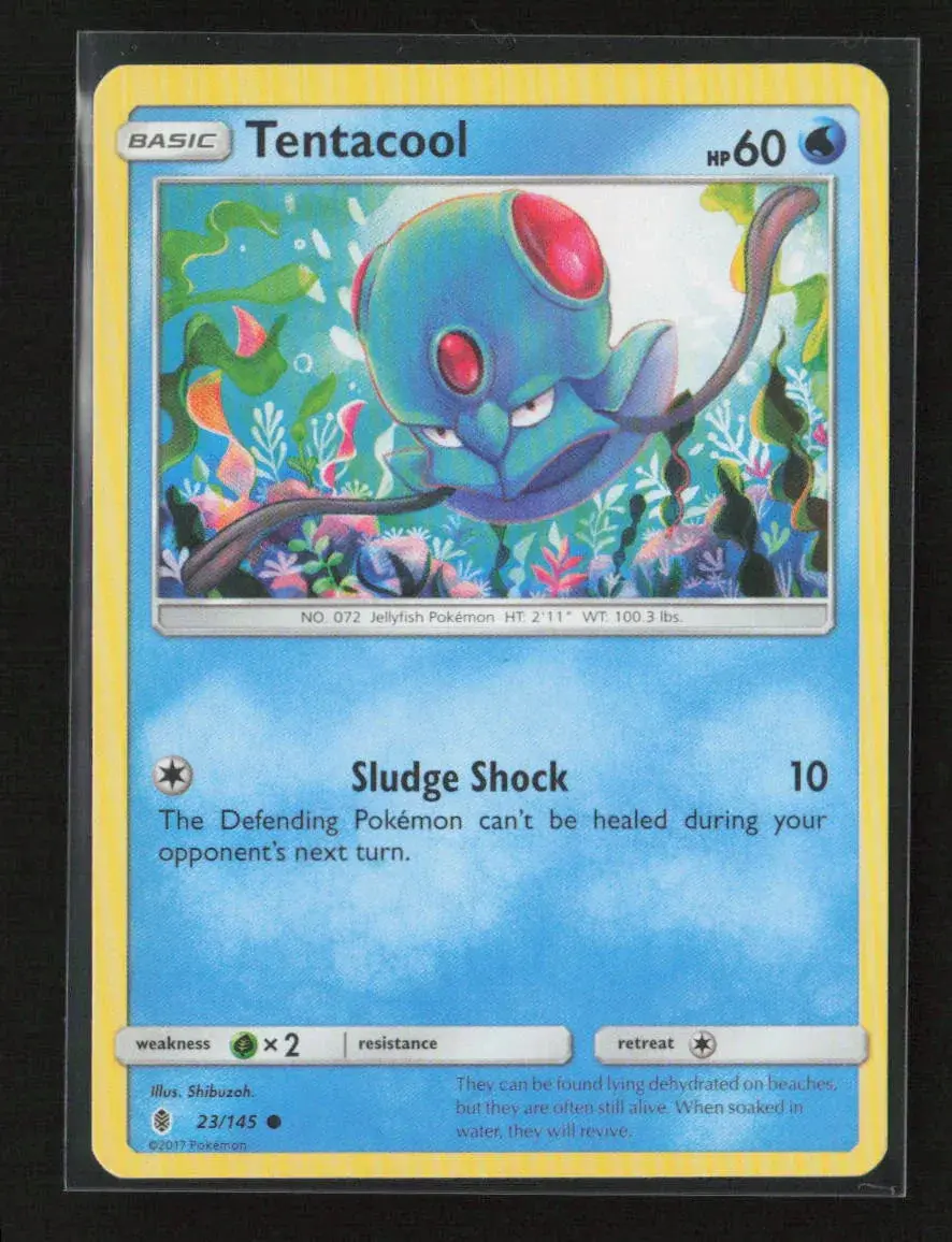 Tentacool Common Sm - Guardians Rising 23/145 Lp 1