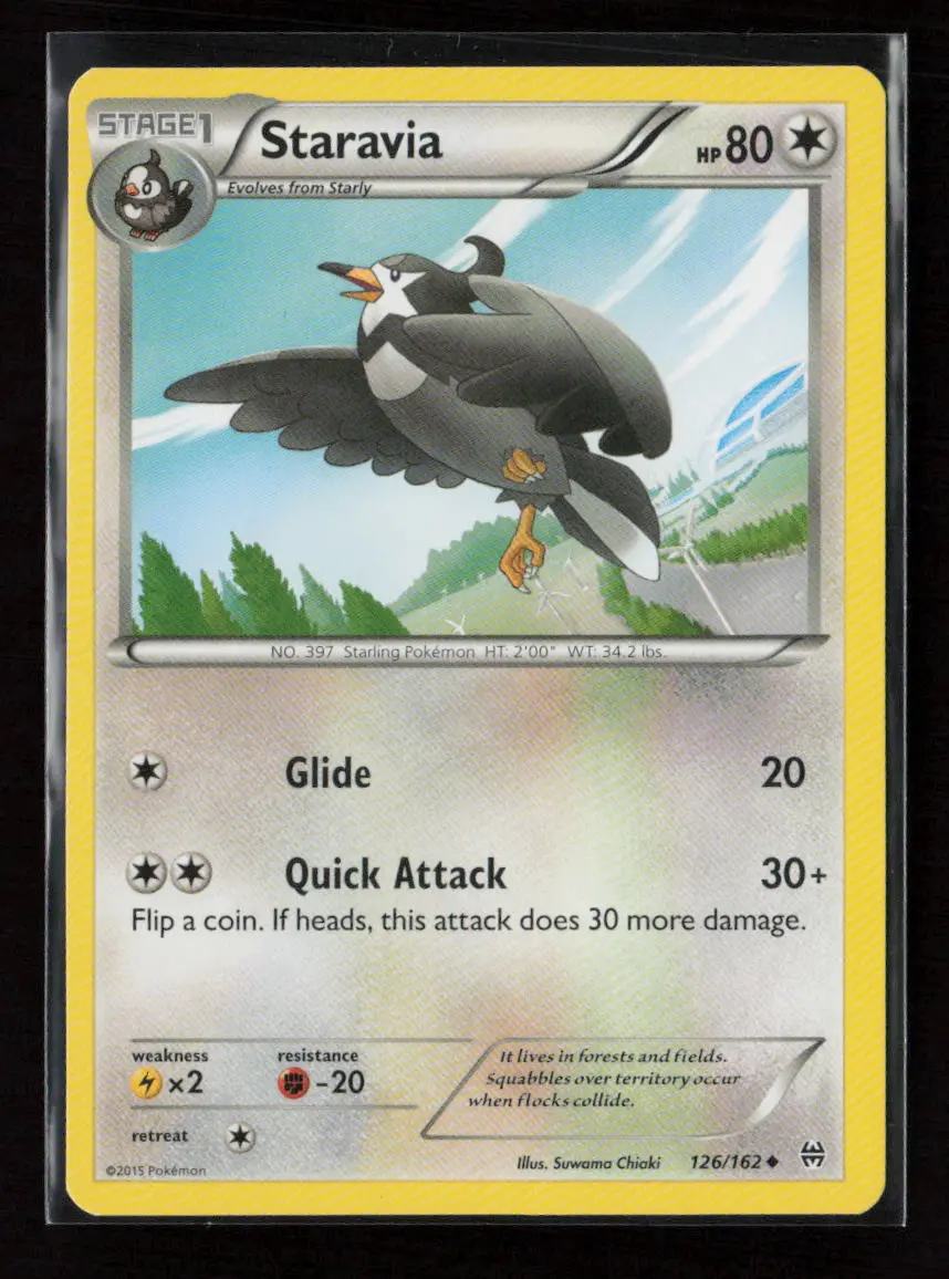 Staravia Uncommon Xy - Breakthrough 126/162 Lp 1
