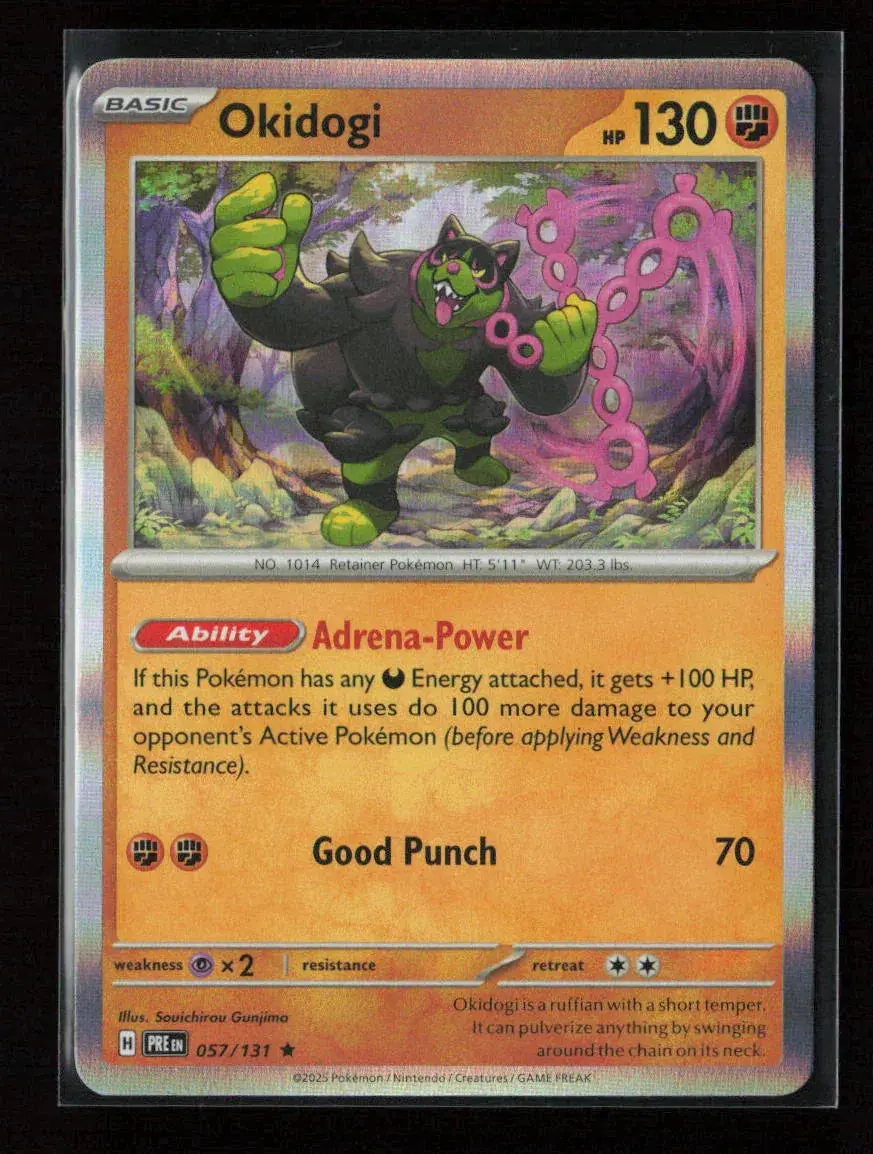 Okidogi Rare Sv: Prismatic Evolutions 057/131 Nm 1